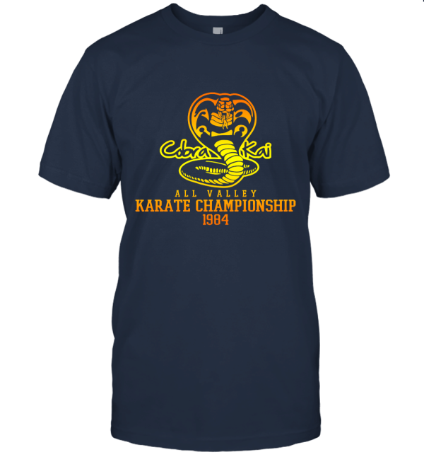 Cobra Kai The Karate Kid All Valley Championship Unisex T-Shirt