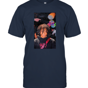 Clothing YYonet Mens Vintage Trippie Redd Tee Black Unisex T-Shirt