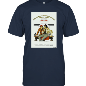 Clothing The Sting Cool 70's Comedy Vintage Classic Movie Poster Fan T Shirt 5120 Unisex T-Shirt