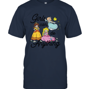 Clothing Super Mario Peach Daisy Rosalina Group Shot Graphic Unisex T-Shirt
