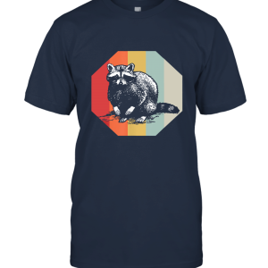 Clothing Retro Raccoon T Shirt Racoon 9663 Unisex T-Shirt