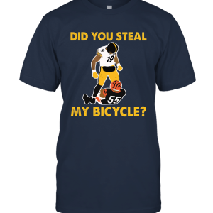 Did You Steal My Bicycle Steelers Karma Juju Smith Schuster Tshirt Unisex T-Shirt