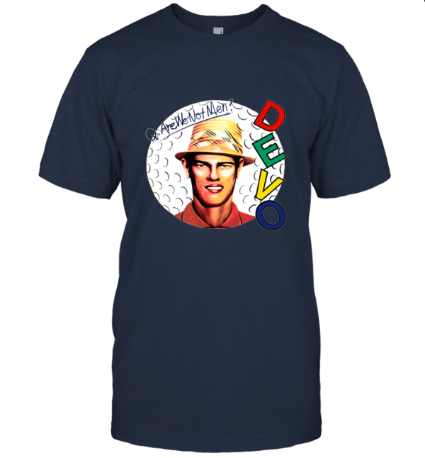 Devo T Shirt are We Not Men We are Band Logo New Official Mens Unisex T-Shirt