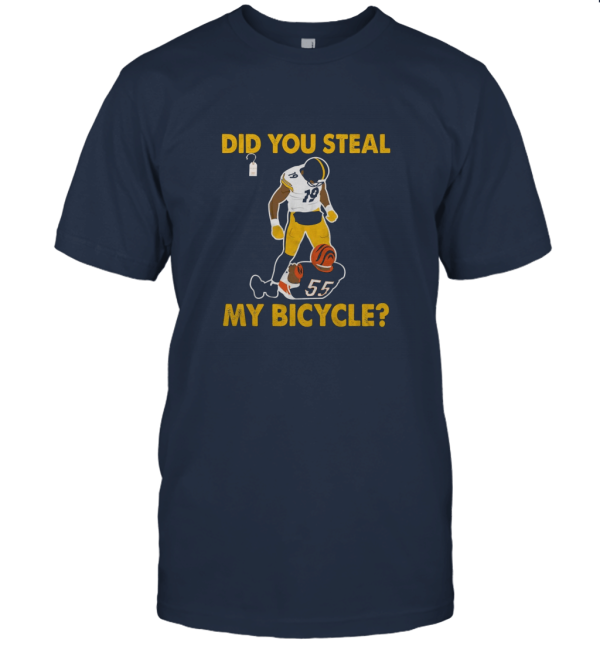Did You Steal My Bicycle Steelers Karma Juju Smith Schuster Unisex T-Shirt