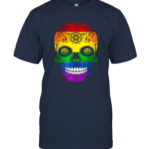 Dia de Muertos mexican gay pride day of the dead tshirt Unisex T-Shirt