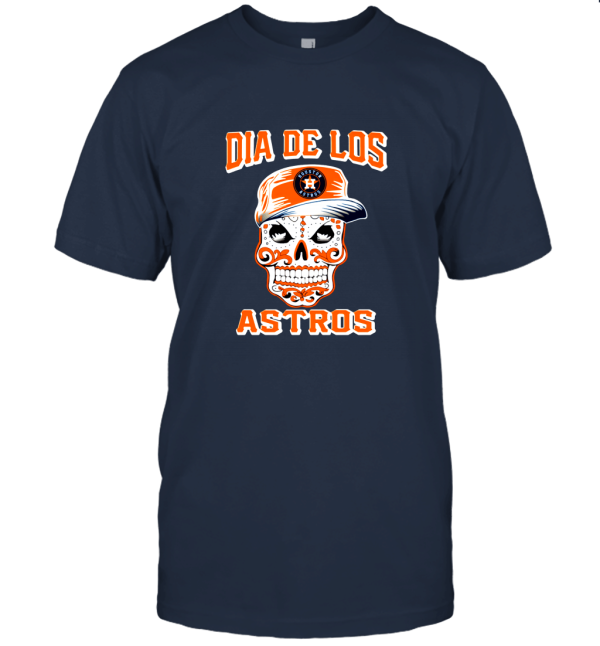 Dia de los skull houston astros Unisex T-Shirt