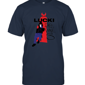 Devil Lucki Free Wave 3 Cotton T Shirt Unisex T-Shirt
