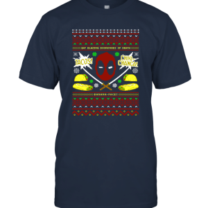 Deathpool Tacos Ugly Christmas Unisex T-Shirt
