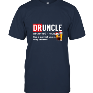 Definition Druncle Uncle T shirt Funny Beer Merry Xmas Unisex T-Shirt