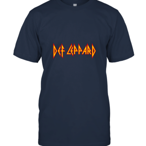Def Leppard 80s Rock Album Logo Unisex T-Shirt