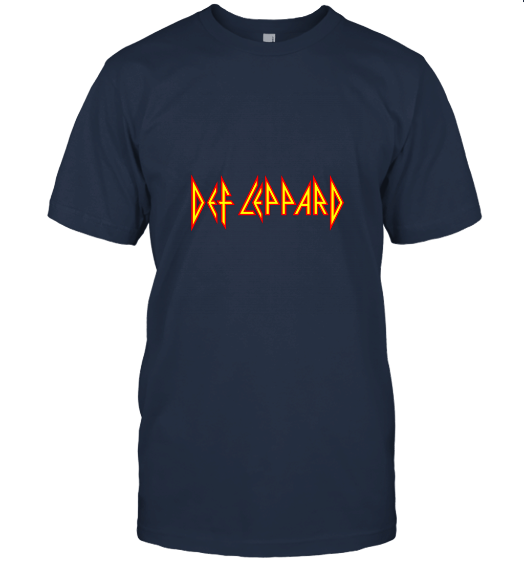 Def Leppard 80s Rock Album Logo Unisex T-Shirt