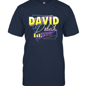David Dobrik Retro Birthday est 1996 Unisex T-Shirt