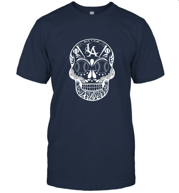 Dodger Sugar Skull Unisex T-Shirt