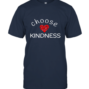 Distressed Choose To Be Kind Anti Bullying Movement Unisex T-Shirt