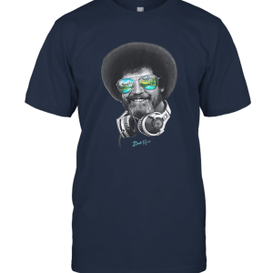 DJ Bob Ross Officially Licensed Headphone Unisex T-Shirt