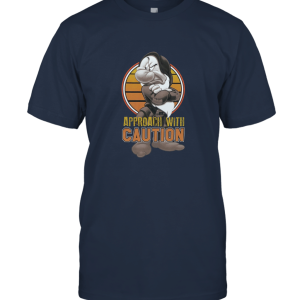 Disney Grumpy Approach with Caution Unisex T-Shirt