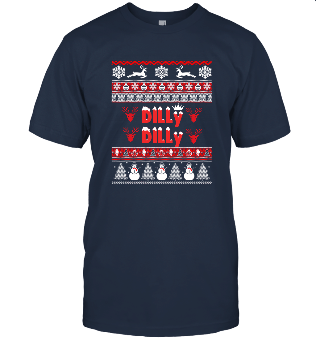 Dilly Dilly True Friend Drinkking Beer Merry Christmas Unisex T-Shirt