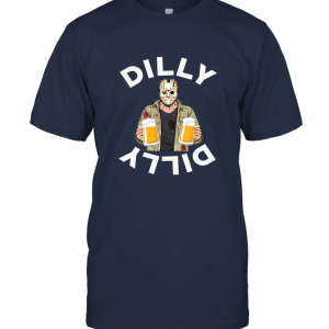 Dilly Dilly Halloween Jason Horror Drink Beer Unisex T-Shirt
