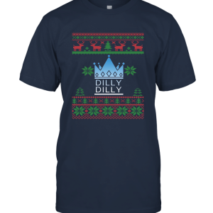 Dilly Dilly A True Friend Drinkking Merry Christmas Unisex T-Shirt