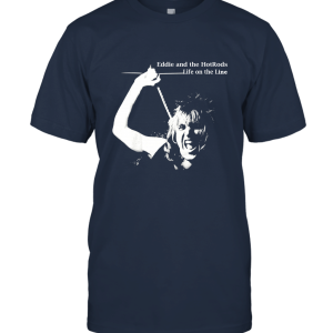 Eddie And The Hot Rods Men's Life on The Line Unisex T-Shirt