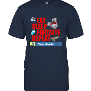 Eat Sleep Fortnite Repeat Unisex T-Shirt