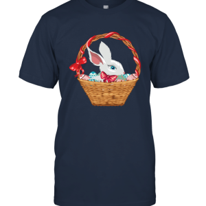 Easter Bunny In Basket Unisex T-Shirt