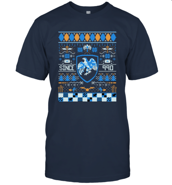 Eagle Raven Ugly Christmas Unisex T-Shirt