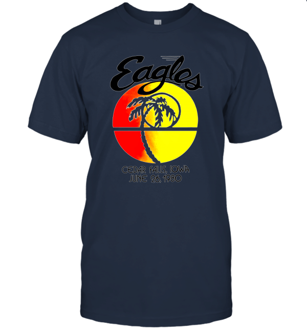 Eagles The Long Run Tour Back Black Unisex T-Shirt