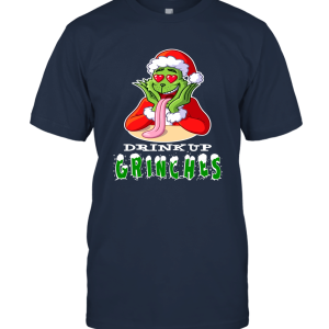 Drink Up Grinh Funny Christmas Unisex T-Shirt