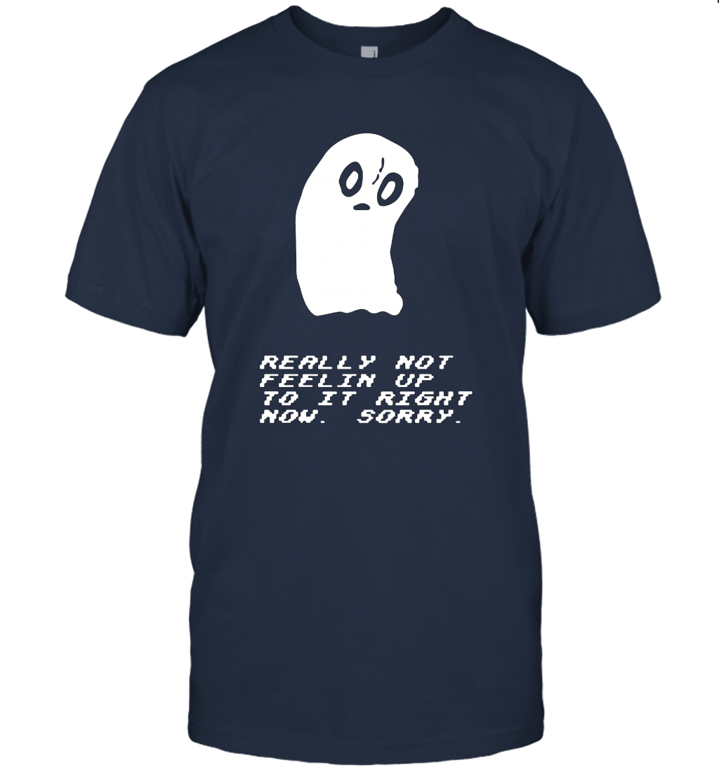 Fashion Undertale Napstablook Sorry T Shirt Unisex T-Shirt