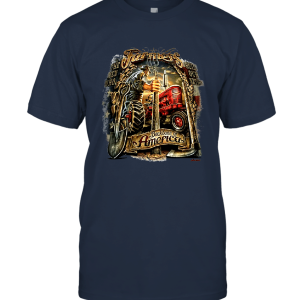 Farmers Backbone of America T Shirt Countryside Farming Patriot Mens Tee Shirt Unisex T-Shirt