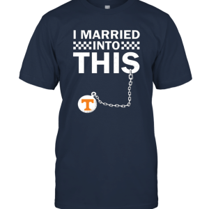FanPrint I Married Into This Tennessee Volunteers  Official Sports Apparel Unisex T-Shirt