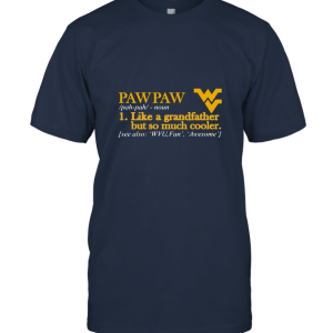 FanPrint Pawpaw Definition West Virginia Mountaineers Unisex T-Shirt