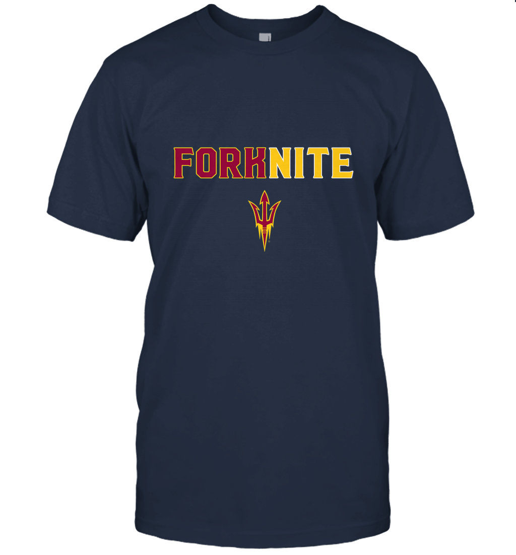 FanPrint Forknite Arizona State Sun Devils Unisex T-Shirt