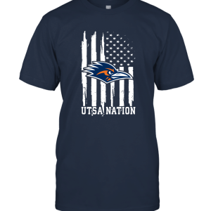 FanPrint Nation Flag UTSA Roadrunners  Official Sports Apparel Unisex T-Shirt