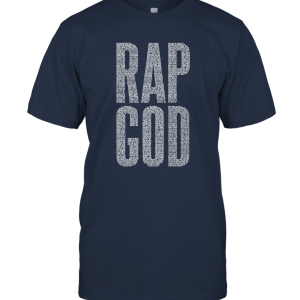 Eminem Rap God Lyrics T Shirt Unisex T-Shirt