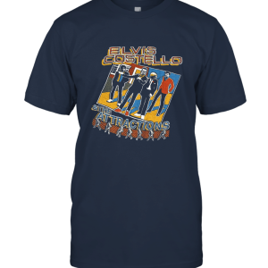ELVIS COSTELLO and the Attractions In Concert Band Unisex T-Shirt