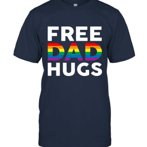 Free dad hug lgbt Unisex T-Shirt
