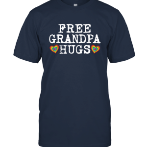 Free grandpa hugs Unisex T-Shirt
