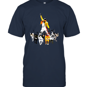 Freddie Mercury Cats Unisex T-Shirt