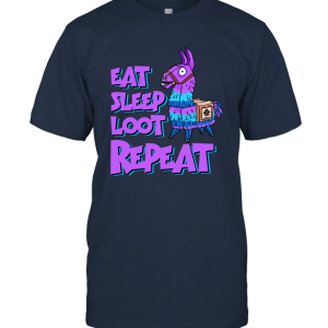 Fortnite Battle Royale Eat Sleep Loot Repeat Unisex T-Shirt