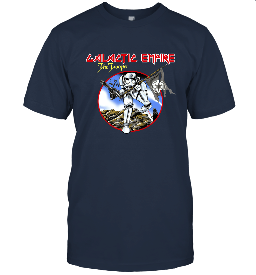 Funny Star Wars Galactic Empire Trooper Iron Maiden Invasion of Rarities T Shirt Unisex T-Shirt