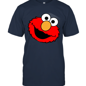 Funny Seesame Elmo Face Unisex T-Shirt
