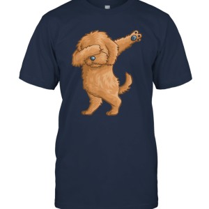 Funny Dabbing Golden Doodle Dog T Shirt Unisex T-Shirt