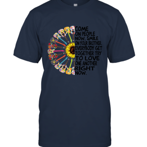 Get Together Lyrics Come On People Now Smile On Your Brother Unisex T-Shirt