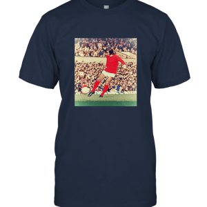 George Best Action for Manchester United October 1971 Unisex T-Shirt
