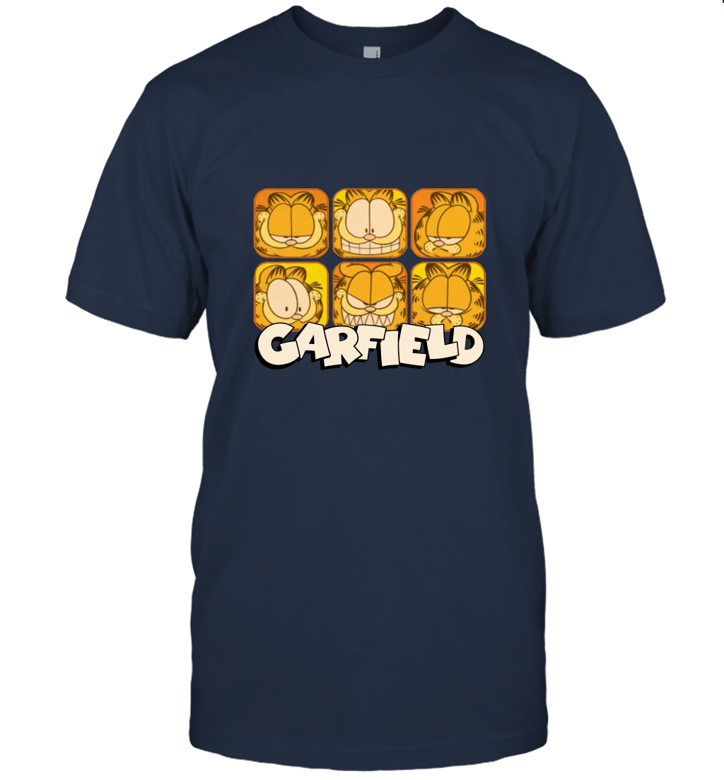 Garfield Comic Many Faces Unisex T-Shirt