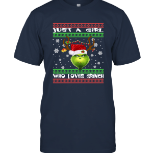 Grinches shirt  Just A Girl Who Loves Grinch Limited Unisex T-Shirt