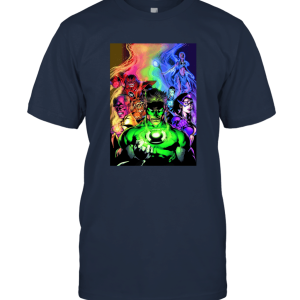 Green Lantern Blackest Night Group Unisex T-Shirt