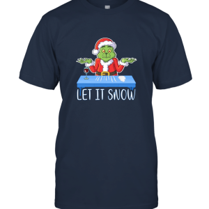 Grinch Let It Snow Cocaine Christmas Best Gift Idea Unisex T-Shirt